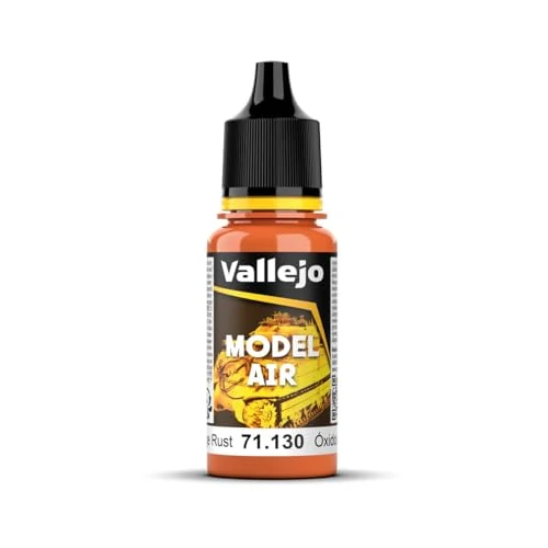 Offre limitée : Vallejo Model Air Flacon de peinture acrylique 17 ml Orange Rust de 8.66 € à 8.66 € (0.00% de remise)