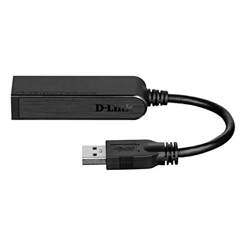 D-Link DUB-1312 USB 3.0 Gigabit adapter (USB 3.0 type A naar RJ-45 Gigabit Ethernet, 10/100/1000 Mbps, compatibel met Windows 10 & 11, Mac OS 10.6 tot 10.8, Linux-kern vanaf 2.6.14x)