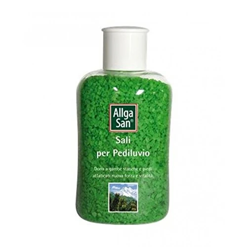 Offerta a tempo: Allga San Sali da Bagno Per Pediluvio Piedi - ad Azione Igienizzante, Ammorbidisce i Piedi Secchi, Aiuta il Microcircolo, Contrasta l'Odore - Con Olio di Pino Mugo - 54% da 9.50 € a 4.39 €