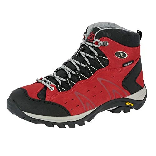 Offerta a tempo: Brütting, Mount Bona High, Scarpe da Arrampicata Alta, Unisex - Adulto, Rosso, 40 EU - 48% da 99.95 € a 51.70 €