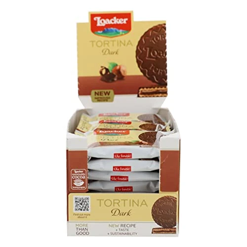 Offre limitee: Loacker – Gran Pasticceria Boîte de 24 moules à gâteau avec cœur crème de noisette et capsules de gaufrette, fondant recouvert de chocolat – Merenda E Snack – 1 boîte de 24 lumières du soleil, 504 g de 26.24 EUR a 26.24 EUR (economie 0%)