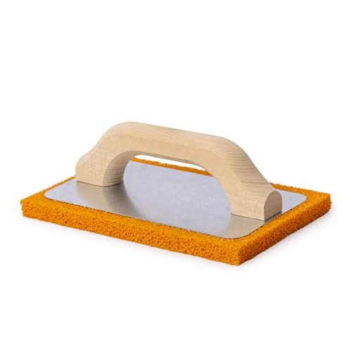 Offerta a tempo: PENNELLIFICIO 2000 | Frattazzo Professionale con Spugna Rettangolare Morbida, per Stesura di Intonaco e Rasatura, Misura 21 cm x 14 cm, Made in Italy - 0.00% da 12.95 € a 12.95 €