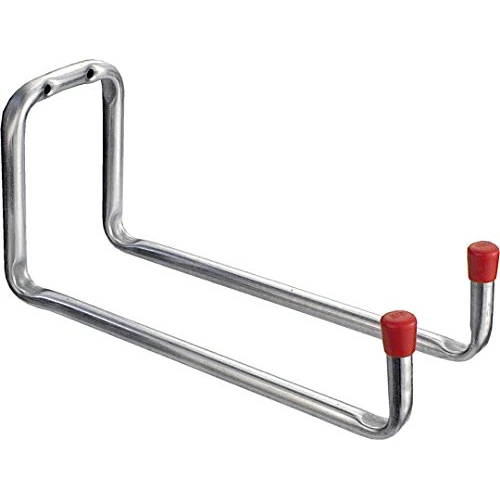 Offerta a tempo: Connex DY222026 Gancio Doppio a Parete zincato 90 x 120 x 250 mm, Grigio, 1 pezzo - 0.00% da 8.85 € a 8.85 €