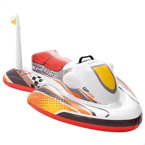 Offerta a tempo: Intex 57520NP - Cavalcabile Gonfiabile Mare Aquascooter, Vinile, Multicolore, 117x77 cm - 0.00% da 15.66 € a 15.66 €