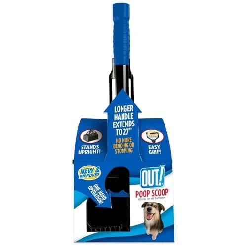 OUT! Una Mano Perro Poop Scoop