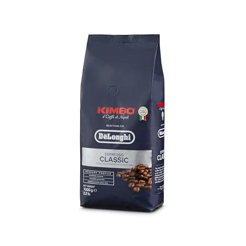 Zeitlich begrenztes Angebot: De’Longhi Caffe Classic (Grani) Kimbo-Röstung Kaffee Bohnen / 1kg von 31.99 € auf 31.99 € (0.00% Rabatt)