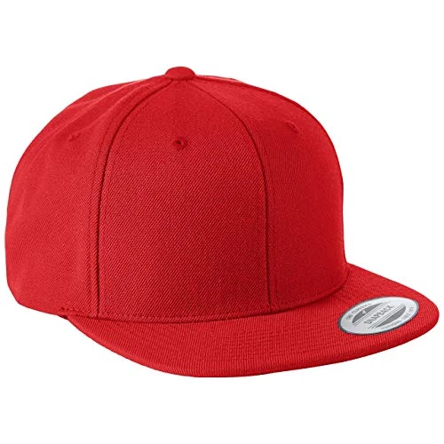 Zeitlich begrenztes Angebot: Flexfit Classic Snapback Cap, Mütze für Kinder, One Size, Farbe red von 15.90 € auf 14.29 € (10% Rabatt)