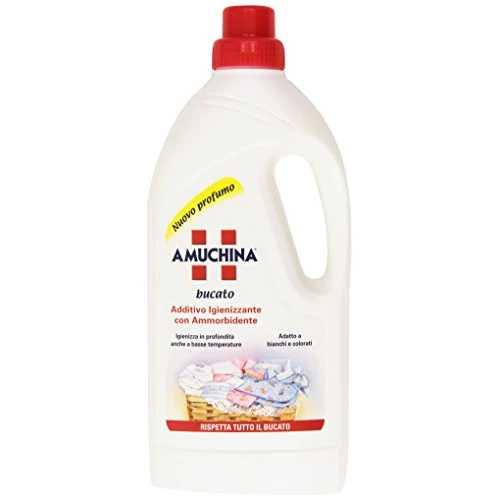 Limited-time offer: AMUCHINA – Sanitizing Additive with Fabric Softener, Suitable for White and Colored – 1000 ml from 7.52 GBP to 7.52 GBP (save 0%)