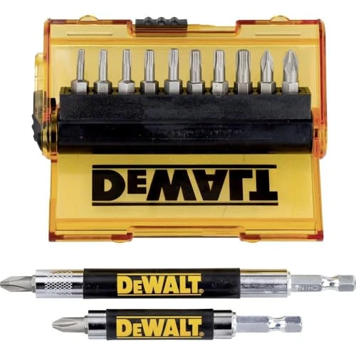 Offerta a tempo: DEWALT DT71570-QZ Set di cacciaviti con 2 guide di guida (14 pezzi) - 46% da 16.99 € a 9.17 €