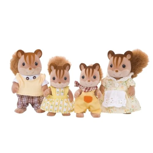 Zeitlich begrenztes Angebot: Sylvanian Families L4172 Walnuss Eichhörnchen Familie - Figuren für Puppenhaus von 29.86 € auf 29.86 € (0.00% Rabatt)