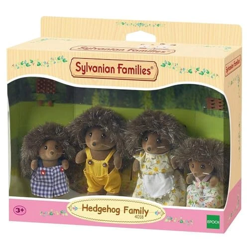 Offre limitée : Sylvanian Families - La famille Hérisson - Set 4 figurines - Plongez dans l'univers de la famille Sylvanian - Figurines animaux miniatures - Jouet enfant 3 ans et + pour développer imagination - 4018 de 24.90 EUR à 23.99 EUR (remise 4%)