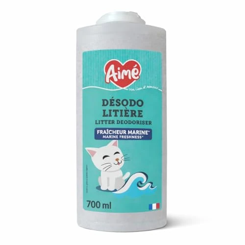 Offerta a tempo: AIME Desodorisant pour litiere marine 700ml - Pour chat - 70% da 23.62 € a 7.09 €