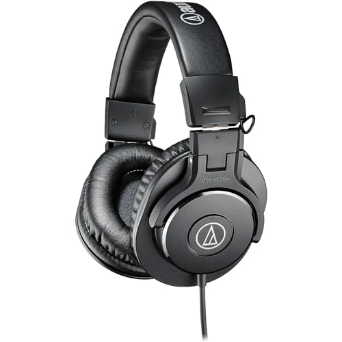 Audio-Technica M30x Professioneller Monitorkopfhörer Schwarz