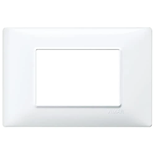 Zeitlich begrenztes Angebot: Abdeckrahmen für 3 Module, weiß Vimar Plana 14653.01 von 19.56 € auf 3.90 € (80.06% Rabatt)