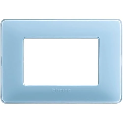 Offerta a tempo: Bticino AM4803CAR Placca 3 Posti, Turchese - 55% da 10.91 € a 4.90 €
