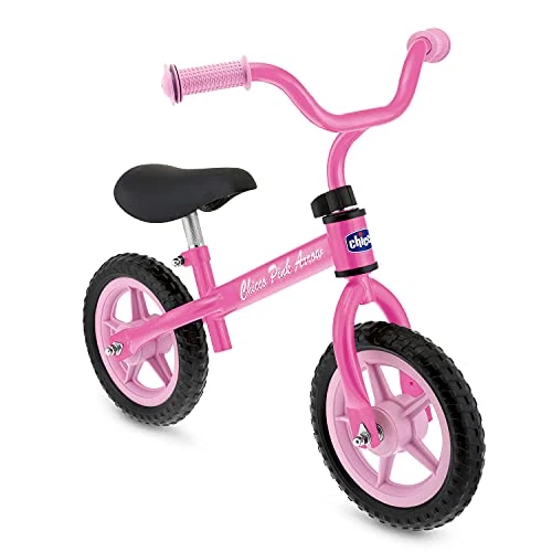 Limitiertes Angebot: Chicco Pink Arrow Laufrad für Kinder 2-5 Jahre, Kinder Laufrad fürs Gleichgewicht, mit höhenverstellbarem Sattel und Lenker, max. 25 kg, Pink - Spielzeug für Kinder 2-5 Jahre von 42.90 EUR auf 31.75 EUR (Spare 26%)