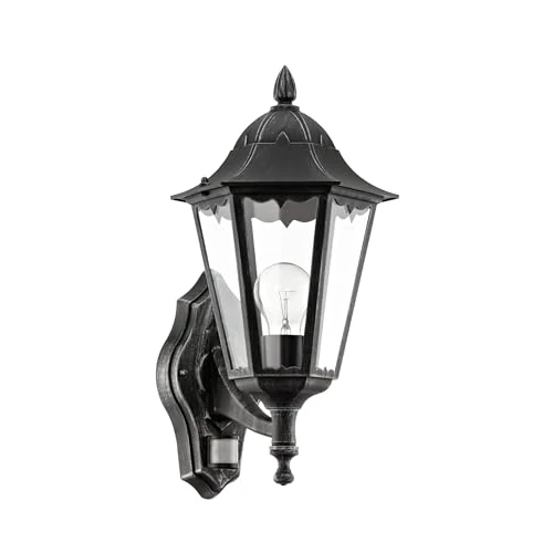 Offerta a tempo: Eglo Lampada da parete da esterno Navedo, lampada da esterno, incluso - 21% da 64.90 € a 50.99 €
