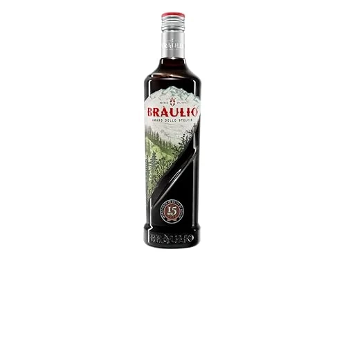 Limitiertes Angebot: Braulio – Fassgereifter Amaro-Likör aus Italien – Premium-Kräuterbitter – 0,7 l von 19.90 EUR auf 19.90 EUR (Spare 0%)