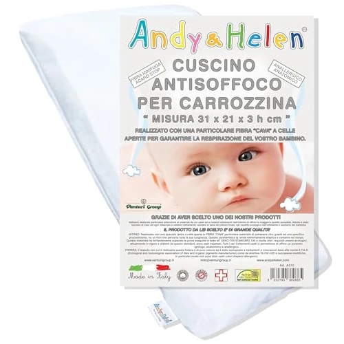 Oferta limitada: Andy & Helen A010 Cojín para Cuna antiasfixia de 5.80 € a 5.80 € (ahorro 0.00%)