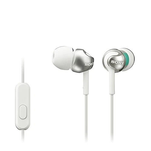 Offre limitée : Sony MDR-EX110APW Ecouteurs Intra-auriculaires avec Microphone - Blanc de 19.90 € à 19.90 € (0.00% de remise)
