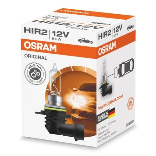 OSRAM 9012 Original Line 12V, HIR2, halogeen koplamp, kartonnen vouwdoos (1 lamp)