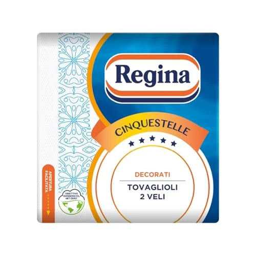 Queen – Cinquestelle Serviette zweilagig, 43-teilig