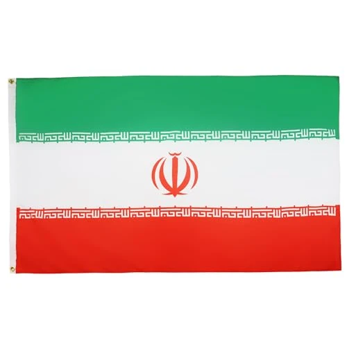 Offerta a tempo: AZ FLAG Bandiera Iran 90x60 cm Iraniana Poliestere 100D 2 Occhielli - 20% da 9.95 € a 7.95 €