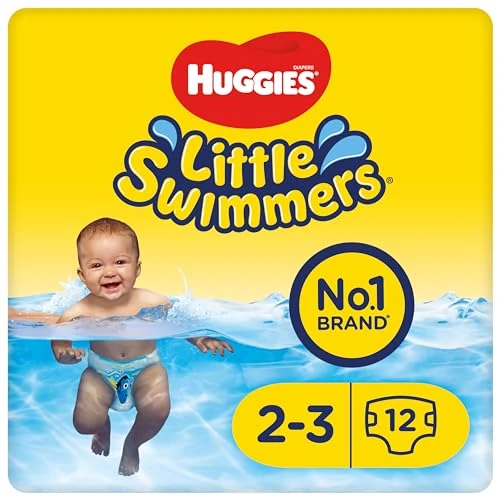 Offerta a tempo: Huggies Little Swimmers - Pannolini da nuoto, taglia 2-3, 3-8 kg - 76% da 6.95 € a 1.68 €
