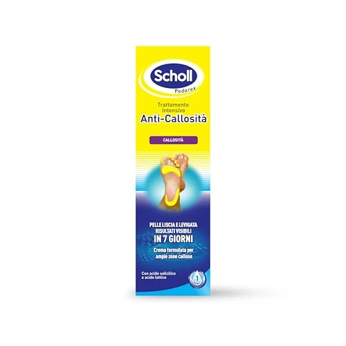 Offerta a tempo: Scholl Crema Anti Callosità Trattamento Intensivo, 75 ml - 54% da 8.30 € a 3.84 €