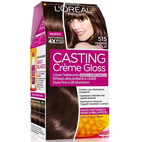 Oferta limitada: L'Oréal Paris Casting Creme Gloss, tratamiento colorante para el cabello, sin amoniaco para una fragancia agradable. Marron Chocolat 515 de 14.21 € a 14.21 € (ahorro 0.00%)