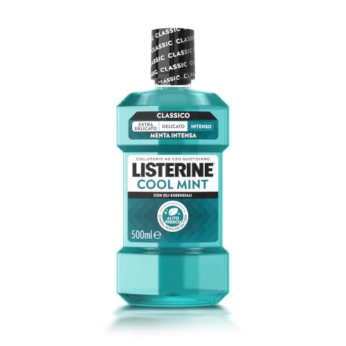 Offerta a tempo: LISTERINE Collutorio Cool Mint Intenso, 500 ml - 0.00% da 3.19 € a 3.19 €