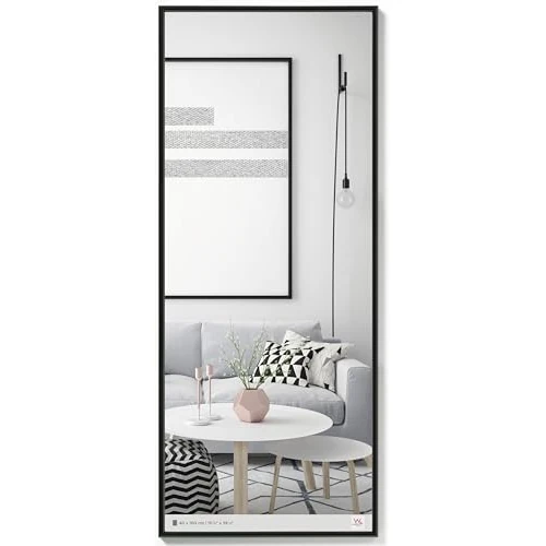 walther design Cornice Nera 40 x 100 cm Galeria Cornice in plastica KB400H