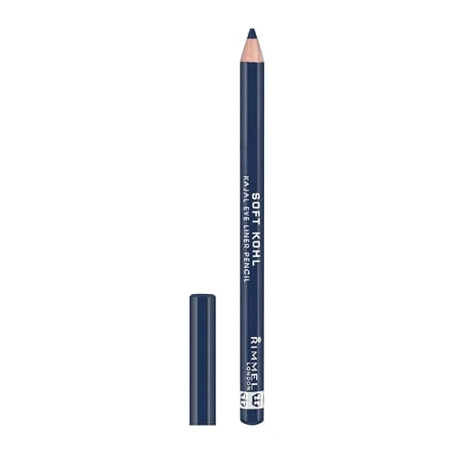 Limited-time offer: Rimmel Soft Kohl Kajal Professional Eyeliner Pencil, Denim Blue, Long-Lasting, Vibrant Colour, Smudgeable 1.2 grams from 2.99 £ to 2.99 £ (save 0.00%)