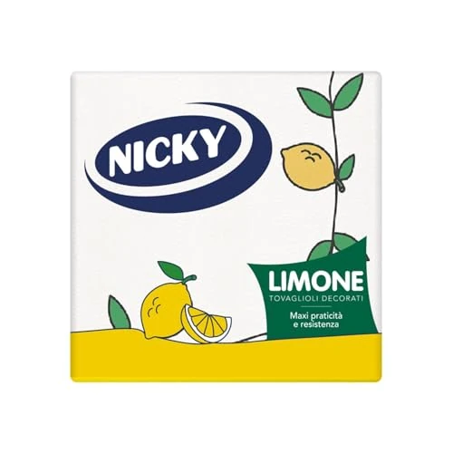 Oferta limitada: Nicky servilletas Limón 2 V.38 X 38 Pz.35 de 10.05 € a 7.52 € (ahorro 25%)