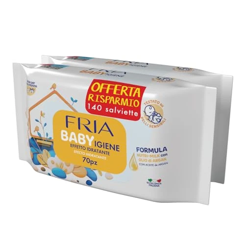 Zeitlich begrenztes Angebot: FRIA Feuchttücher, 2er Pack (144 Tücher) von 7.76 € auf 7.76 € (0.00% Rabatt)