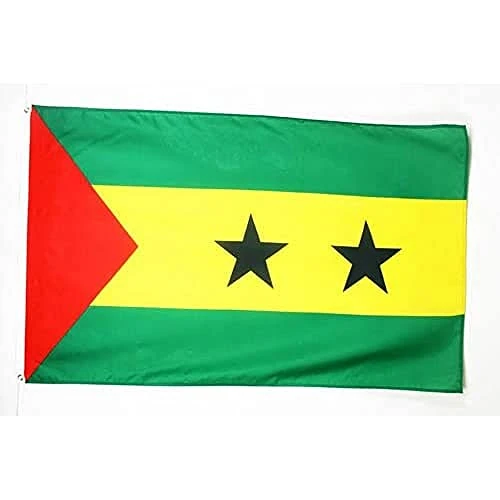 Offerta a tempo: AZ FLAG Bandiera São Tomé e Príncipe 90x60 cm Poliestere 100D 2 Occhielli - 45% da 9.95 € a 5.50 €