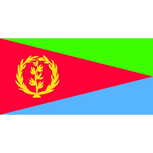 Oferta ograniczona: Drapeau Erythrée avec Oeillets Métalliques, 90cm x 60cm z 34.57 PLN na 34.57 PLN (zniżka 0%)