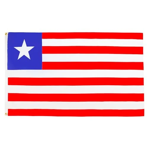 Offerta a tempo: BANDIERA LIBERIA 90x60cm - BANDIERA LIBERIANA 60 x 90 cm - AZ FLAG - 36% da 9.95 € a 6.40 €