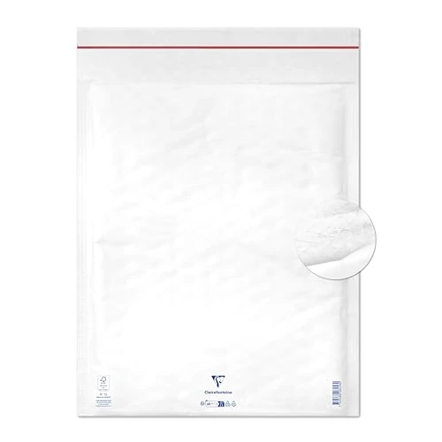 Limited offer: Clairefontaine 7358C Pack of 10 Padded Bubble Wrap Pockets 35 x 47 cm 90 g White from 17.97 USD to 15.50 USD (save 14%)