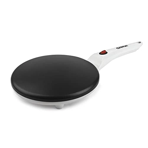 G3 Ferrari Non-Stick Electric Crepe Maker, White/Black, 42 x 20 x 6 cm
