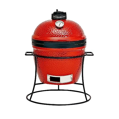 Kamado Joe Joe Jr Grill na Węgiel Drzewny, Czerwony, 52.7 x 40.6 x 68.6 cm 30.8 kg