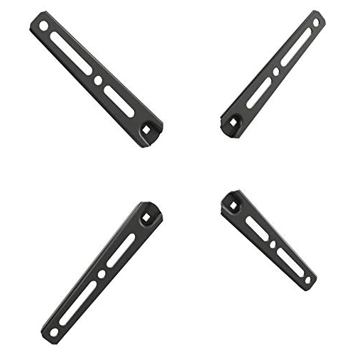 Oferta limitada: RICOO Adaptador VESA para Soporte TV Televisión de 32-55" (81-140cm) VA0200 Aumentar VESA 200x200 hasta 400x400 Acero Color Negro 4 Partes de 17.25 EUR a 15.99 EUR (ahorro 7%)