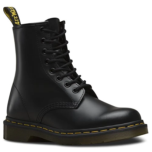 Offre limitée : Dr. Martens Pascal, Boots femme, Noir (Black Virginia), 43 EU de 200.00 EUR à 152.01 EUR (remise 24%)