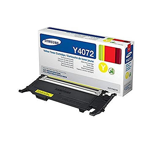 Offerta a tempo: Samsung CLT-Y4072S 1000páginas - Toner giallo per stampanti laser (giallo, laser, CLP-320, CLP-325, CLX-3185, Nero, Giallo) - 61% da 44.07 € a 17.32 €