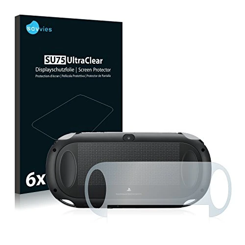 Offerta a tempo: savvies (6 Pezzi Pellicola Protettiva per Sony Playstation PCH-1000-Serie PS Vita Touchpad (Posteriore) Protezione Schermo Trasparente — 13% da 6,19 € a 5,39 €