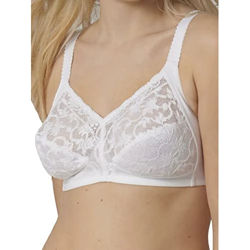Limited-time offer: Triumph Women's Delicate Doreen N, Non-Wired Bra, White from 32.00 £ to 32.00 £ (save 0.00%)