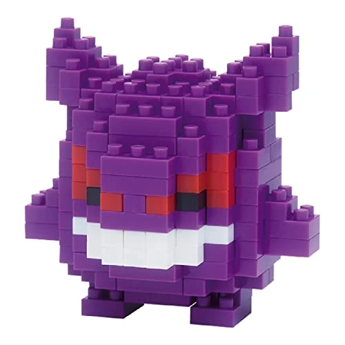 Nanoblock NBPM007 Pokemon Gengar, Colourful, Bandai, Ectoplasma