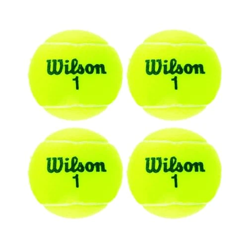 Wilson WRT110000 Palline da Tennis Champ Extra Duty, Tubo con 4 Palline, per Tutte Le Superfici, Giallo