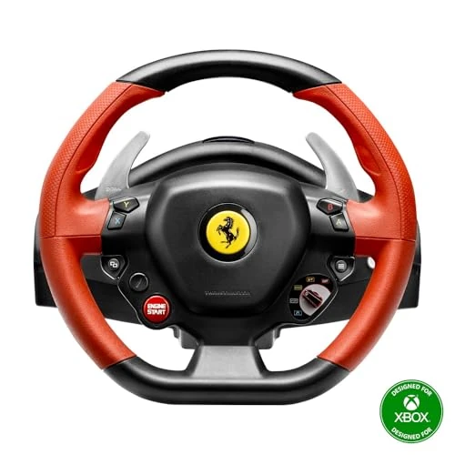 Offre limitee: Thrustmaster Ferrari 458 Spider Racing Wheel - Volant de Course Réaliste avec Licences Officielles de Ferrari - Pour Xbox One / Xbox Series X|S de 129.99 EUR a 92.84 EUR (economie 29%)