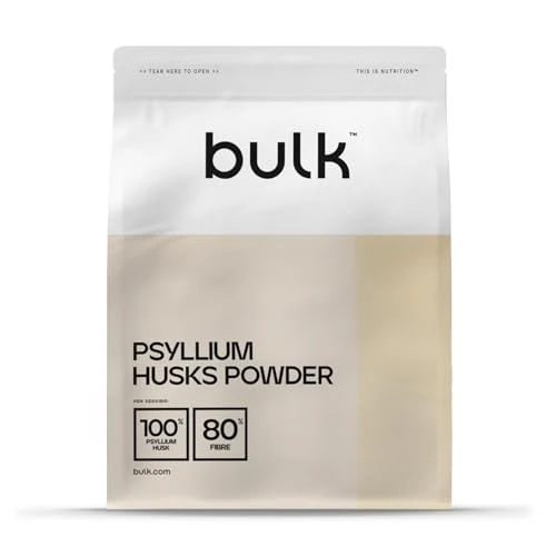 Oferta ograniczona: Bulk Psyllium Husk Powder, Wysoka zawartość błonnika, 500g, 250 porcji z 13.28 EUR na 11.39 EUR (znizka 14%)